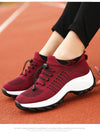 '-Lovely walk- Comfortable Woven Knit Sneakers