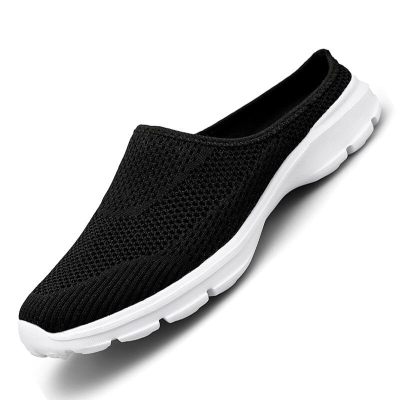 Half Shoes Summer Slip On Fashion Sneakers Casual Mesh Confortable