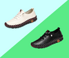 The OY Lightweight and comfortable leather walking shoes.