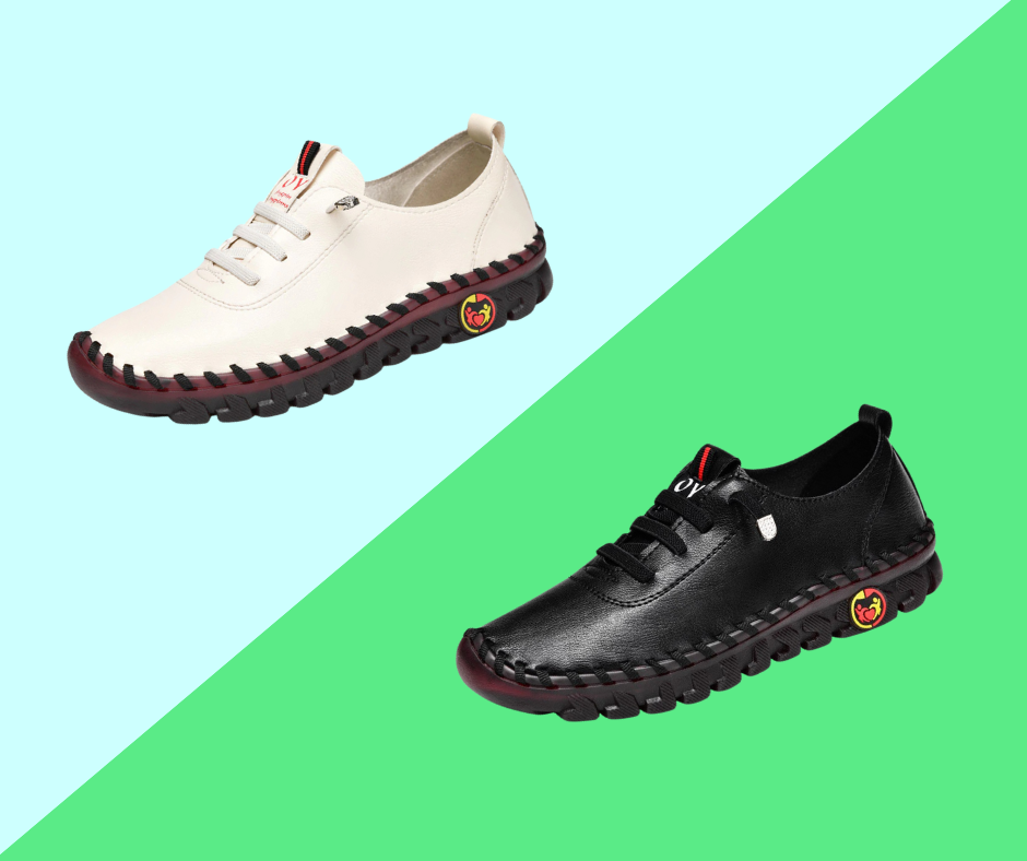 The OY Lightweight and comfortable leather walking shoes.