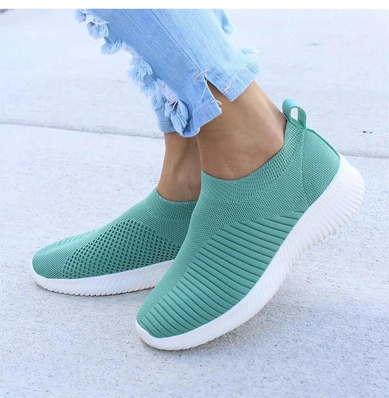 STRETCH FABRIC SOCKS SNEAKERS
