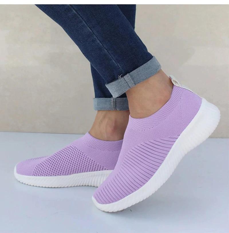 STRETCH FABRIC SOCKS SNEAKERS