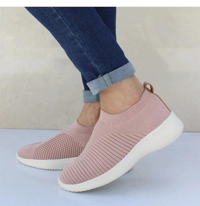 STRETCH FABRIC SOCKS SNEAKERS