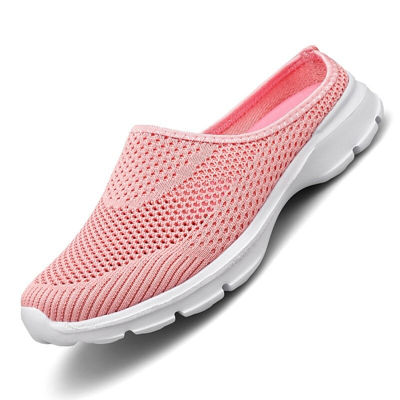 Half Shoes Summer Slip On Fashion Sneakers Casual Mesh Confortable