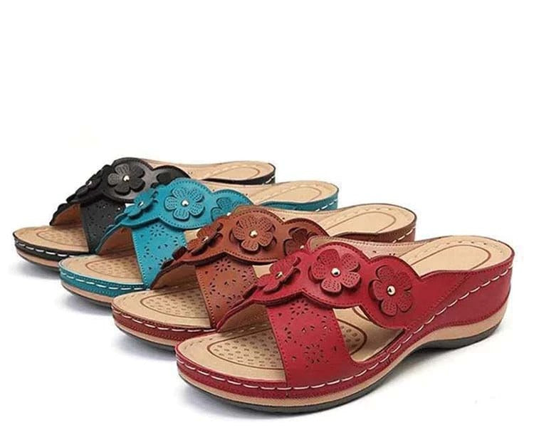 Women's Floral Orthopedic Sandals