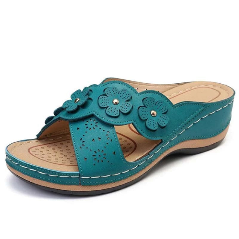 Women's Floral Orthopedic Sandals