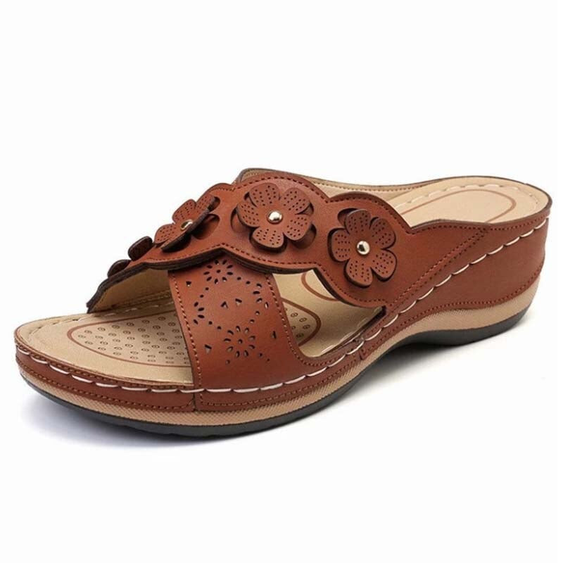 Women's Floral Orthopedic Sandals