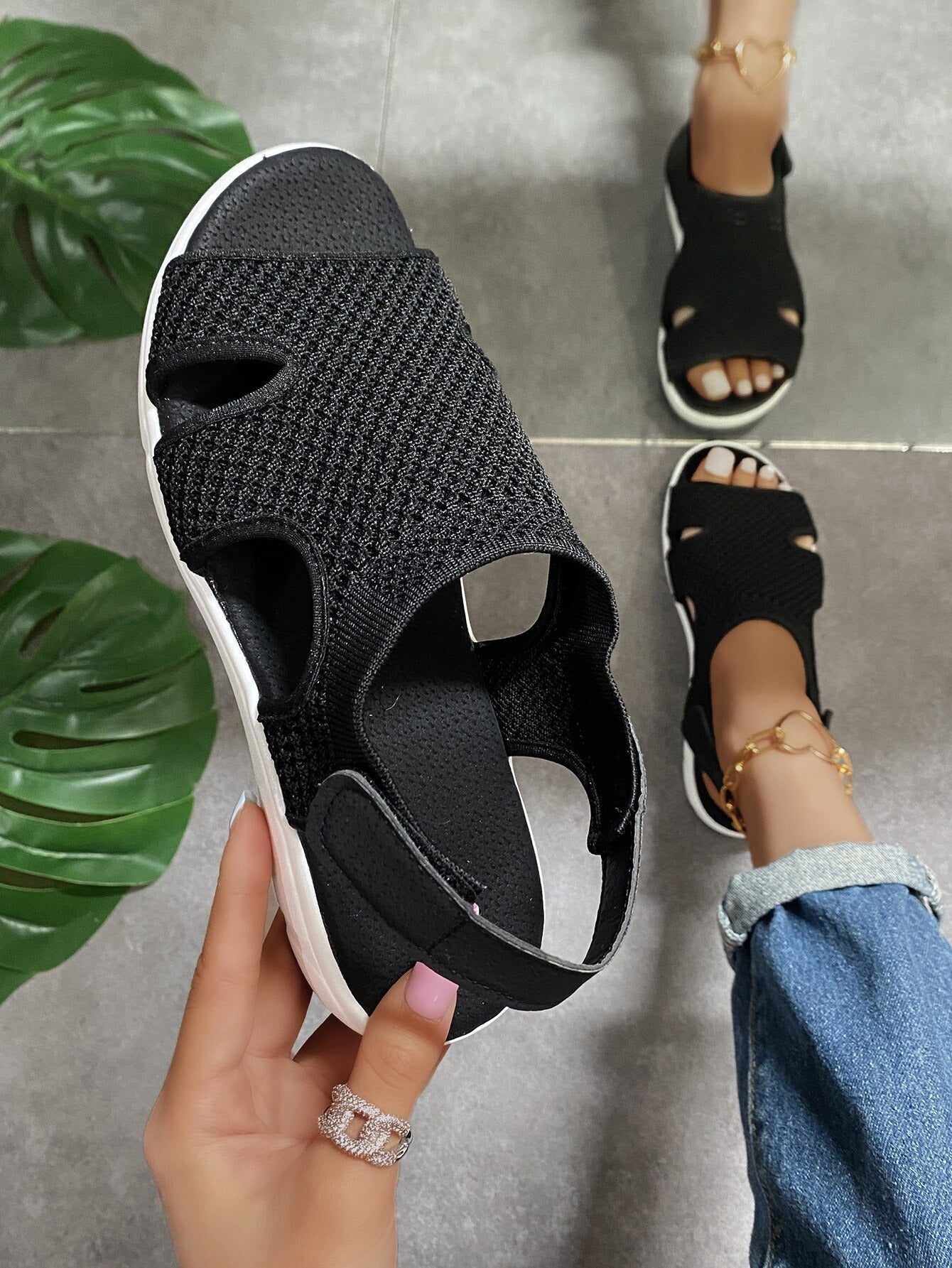NaturaStride Breathable Sandals