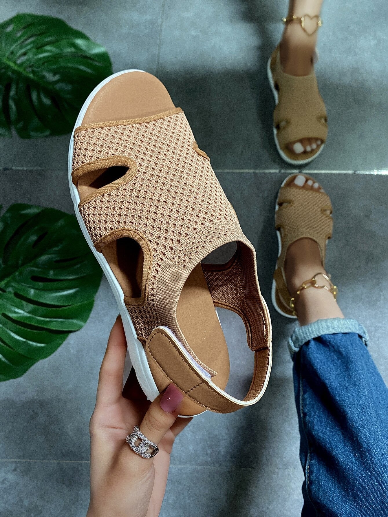 NaturaStride Breathable Sandals