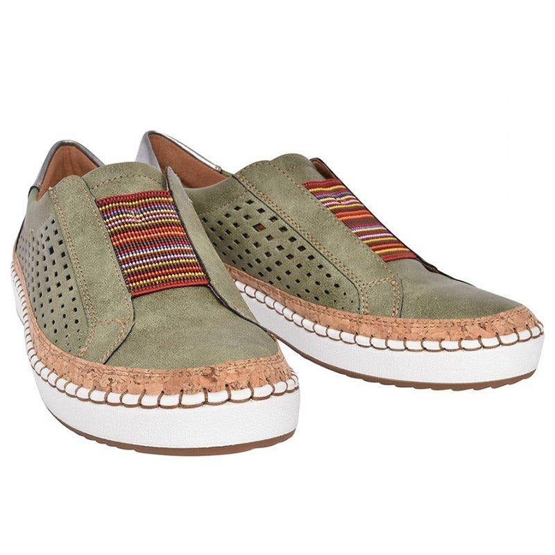 WOMEN'S  STRETCHABLE BREATHABLE LIGHTWEIGHT SHOES-ELASTIC SHOELACE-